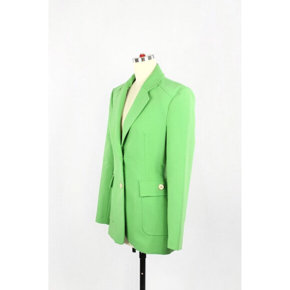 ZARA Green Oversized Single Breasted Blazer Suit Jacket, Size XS - Picture 4 of 16